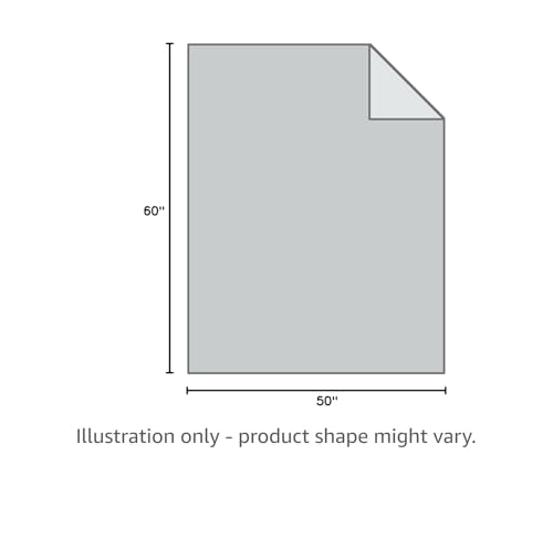 Puncuntex Flannel Fleece Throw Blanket Classic Green 50"×60",Super Soft Plush Cozy Blanket with Square Grid Design Luxury for Couch Sofa Chair