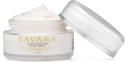 Anti Aging Face Moisturizer Cream, Natural Organic Firming Facial Lotion with Hyaluronic Acid, Shea Butter, Jojoba, Rosehip, and Kukui Oils, For Women And Men, Helps Reduce Wrinkles