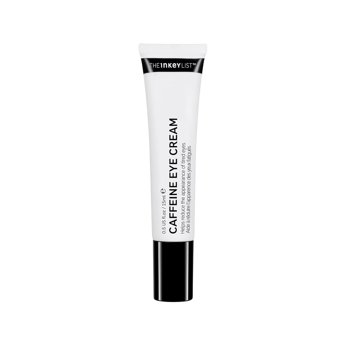 The INKEY List Caffeine Eye Cream, Reduce Eye Puffiness and Dark Circle, Blur Fine Lines, 0.5 fl oz