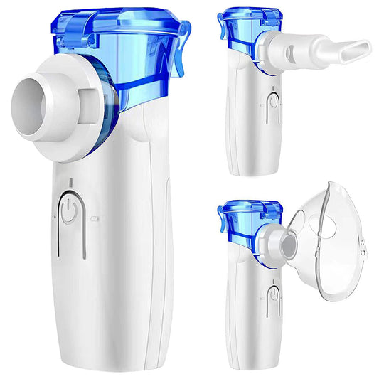 GIPIWYB Portable Nebulizer - Includes 1 Set Accessories,Nebulizer with Auto Clean Mode for Kids Adult Family & Travel Use