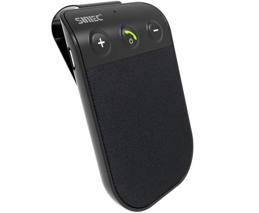 Bluetooth Speaker for Car, Handsfree Bluetooth Speaker Phone for Cell Phone Car Kit, AUTO Power ON Off Support Siri Voice Assistant, Wireless Kit with Visor Clip