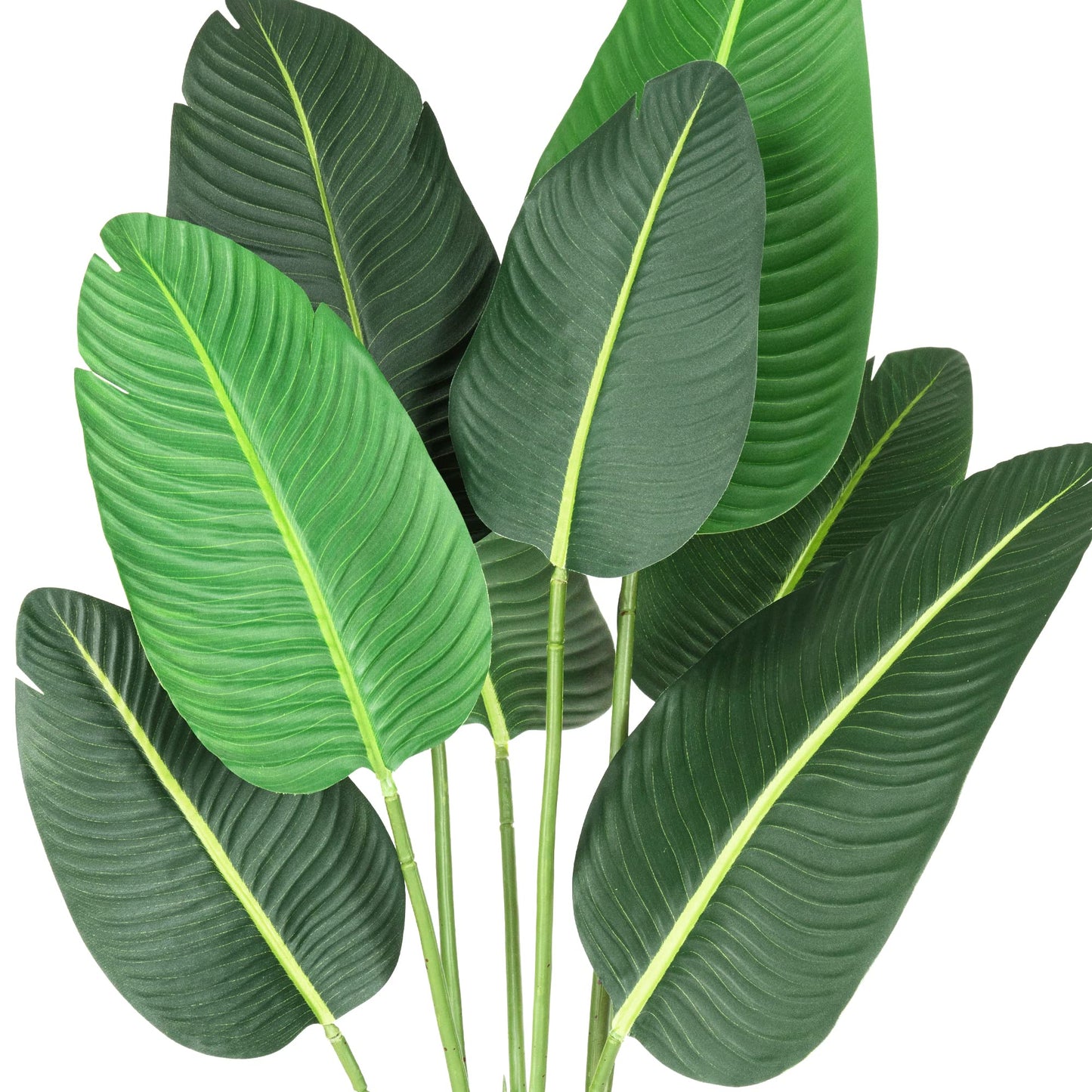 Alkmaar 48" Artificial Tree Bird of Paradise Artificial PlantFaux Plant for Home Decor Indoor Outdoor Office (48 inch-2 Pack)