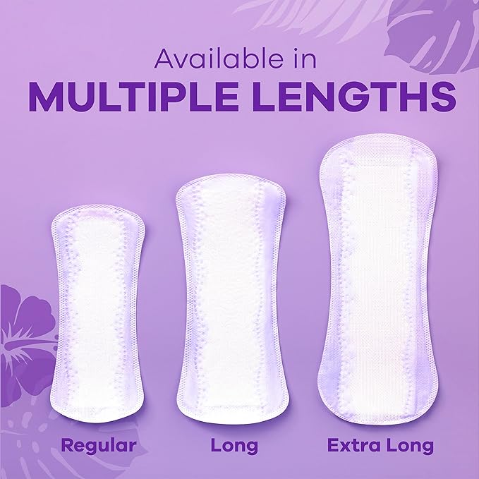 Always Anti-Bunch Xtra Protection Daily Liners, Long Length, Unscented, 136 Count